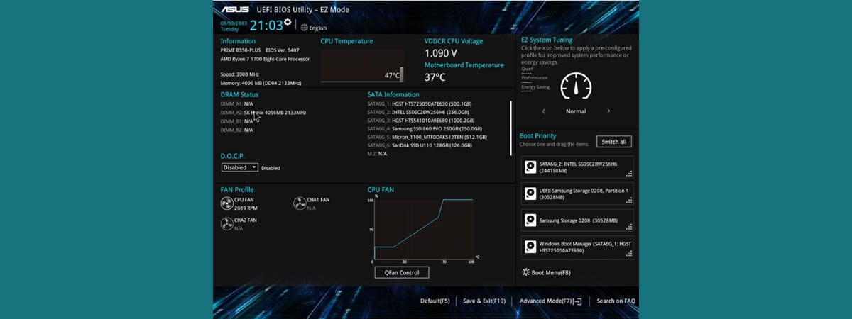 How to enter the UEFI BIOS from Windows 10 (7 ways)