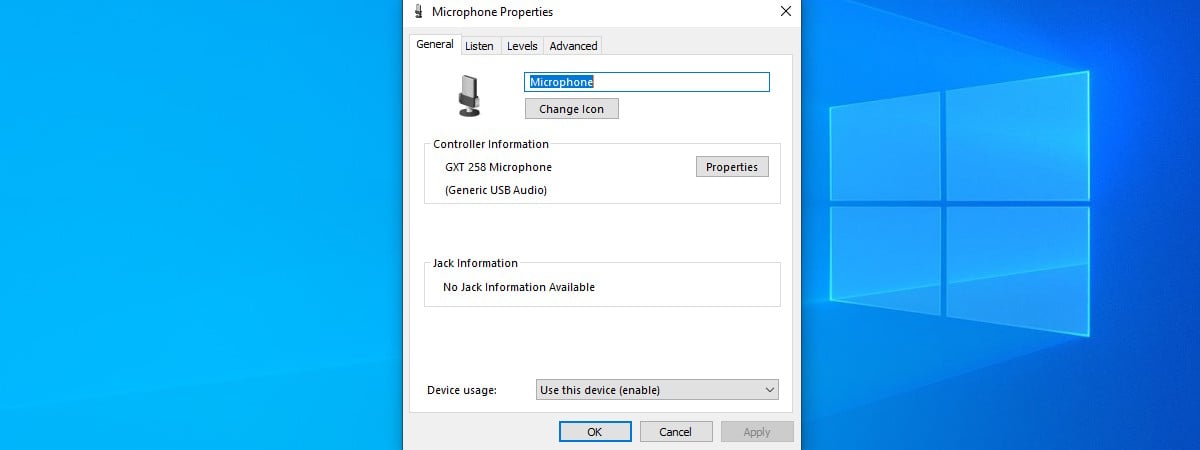 How to configure and test your microphone in Windows 10
