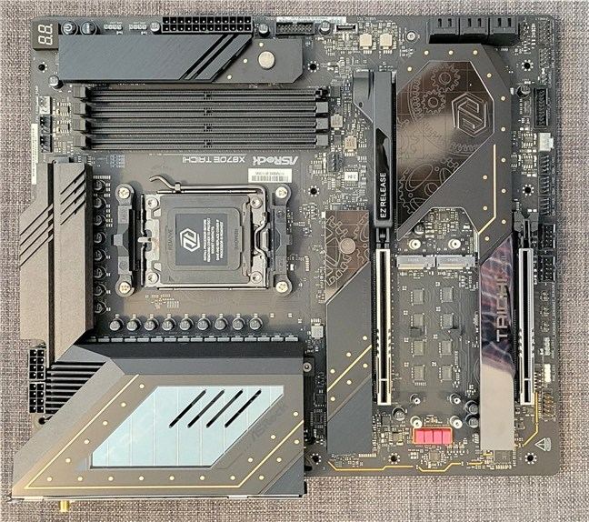 The ASRock X870E Taichi has an E-ATX format